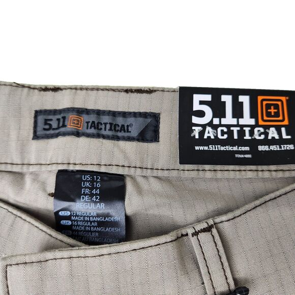 NWT 5.11 Women's Tactical Cirrus Pant - Tan (stone) Size 12 Regular - Picture 4 of 7